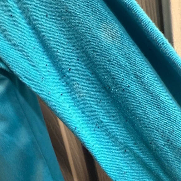 Victoria Secret PINK Women’s blue long sleeve hooded pullover top Size XS - Picture 4 of 9